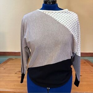 Aaeda color block sweater